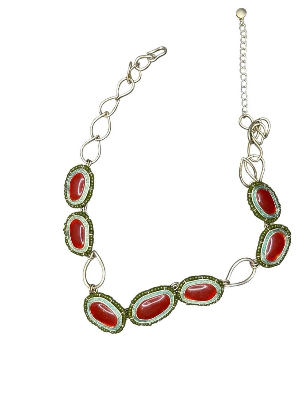 Nordstrom unique beaded choker necklace